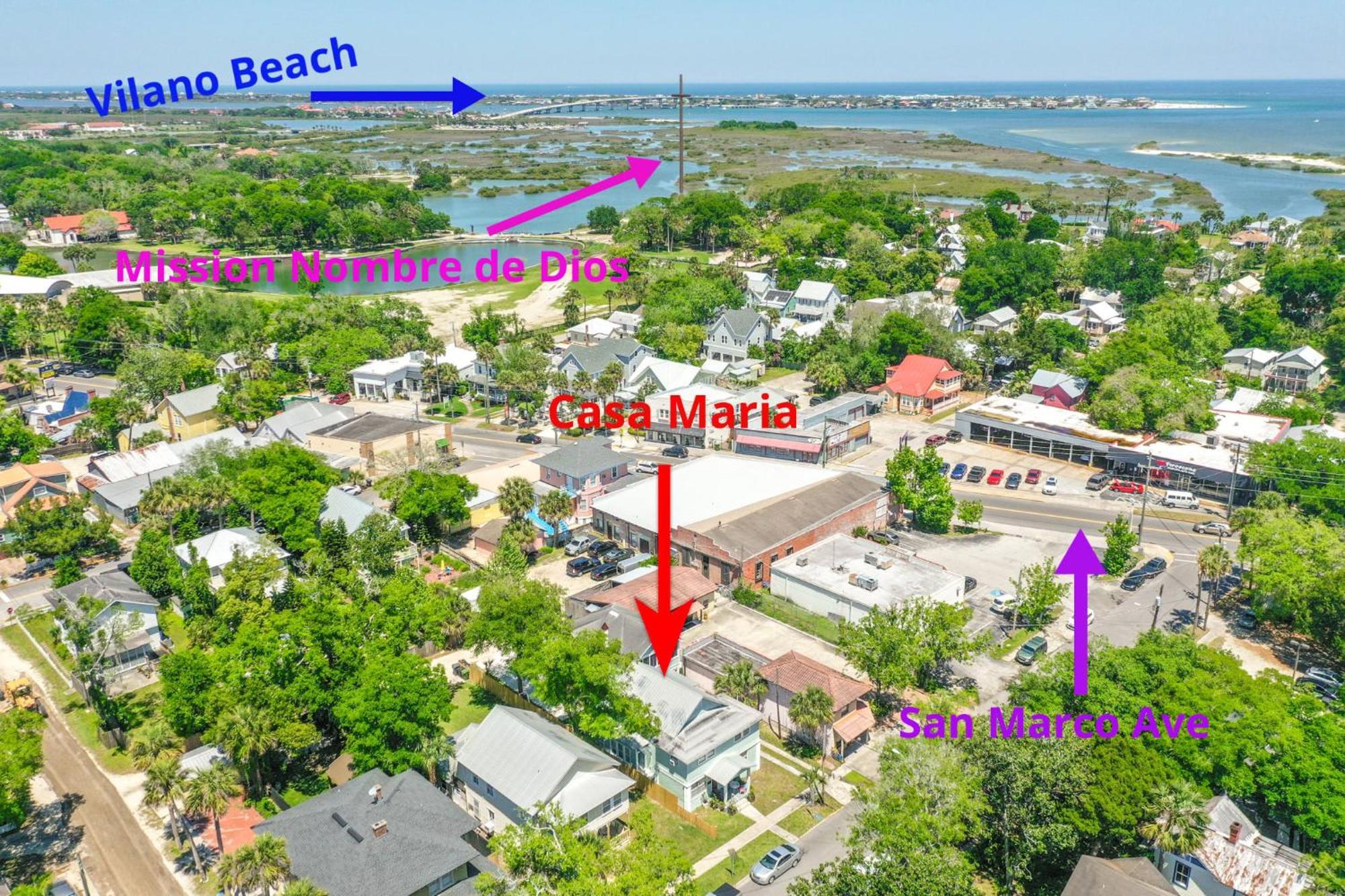 סיינט אגוסטין Casa Maria 2- Charming, Quaint Apt Next To Everything Downtown! מראה חיצוני תמונה